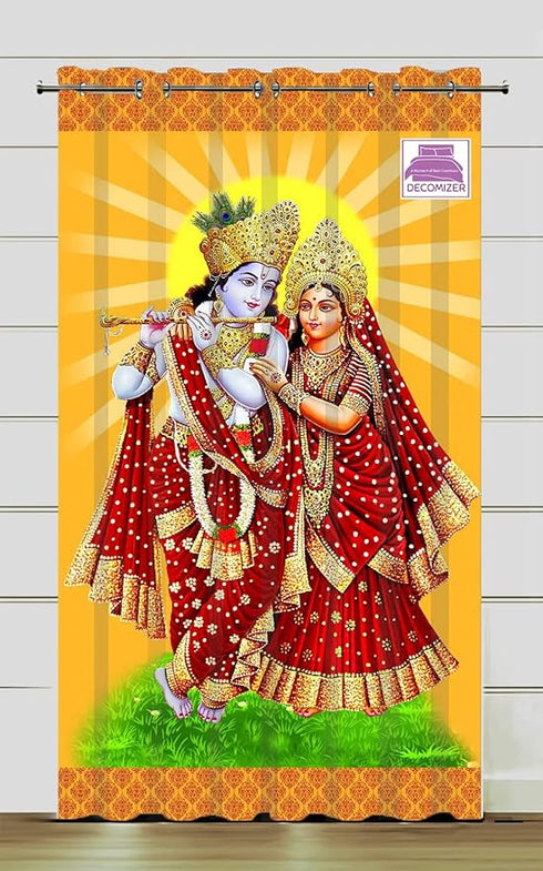 7Ft Grommet Opaque Door Curtain Pack Of 1 Pc